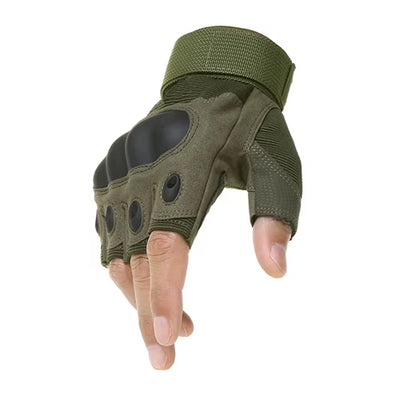 Outdoor Tactical Gloves Sport Gloves Half Finger Type Men Combat Gloves Shooting Hunting Gloves